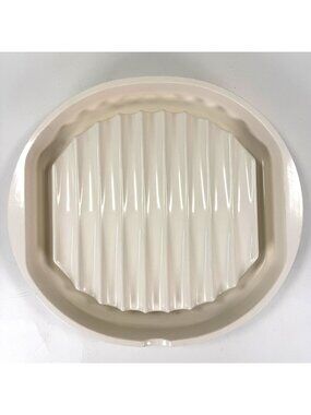 Vintage Rubbermaid Microwave Cookware Bacon Rack Tray 11" X 12" #5518